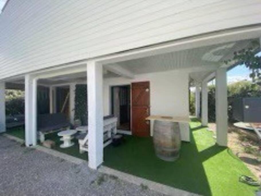 Joli T2 Bas De Chalet Plage De Gruissan Exterior foto
